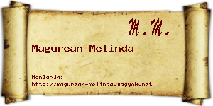 Magurean Melinda névjegykártya